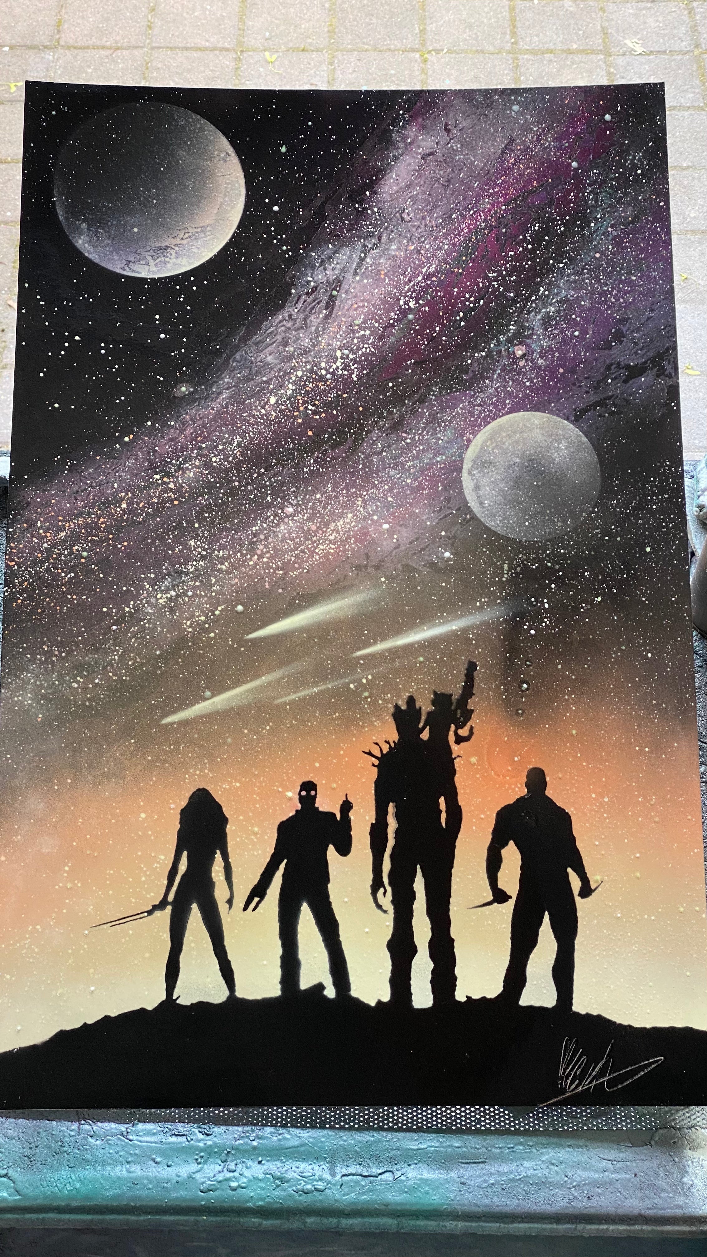 Guardians of the Galaxy – Skech Art