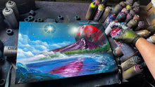 The Sea Under Mars ( Original Painting from YouTube Video