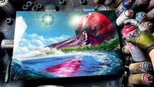 The Sea Under Mars ( Original Painting from YouTube Video