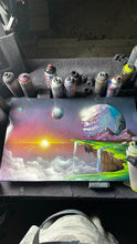 Fragments of The Infinite( Original Painting from YouTube Video )