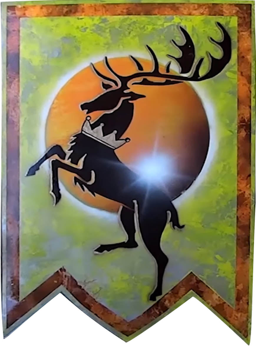 Game of Thrones - House of BARATHEON banner