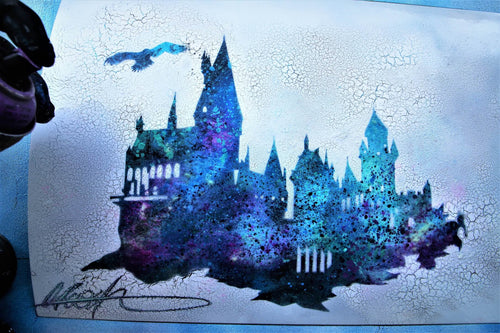 Hogwarts castle - GLOW IN DARK