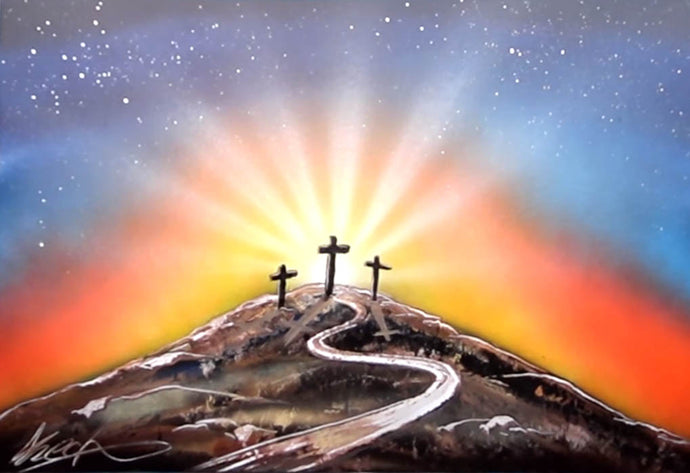 Under the cross
